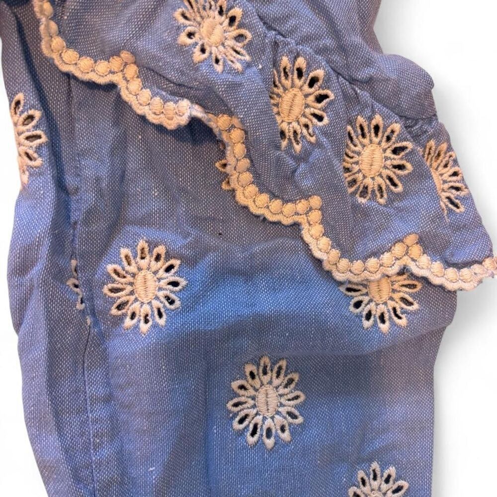 Loveshackfancy Women's Blue Blouse - Picture 6 of 8